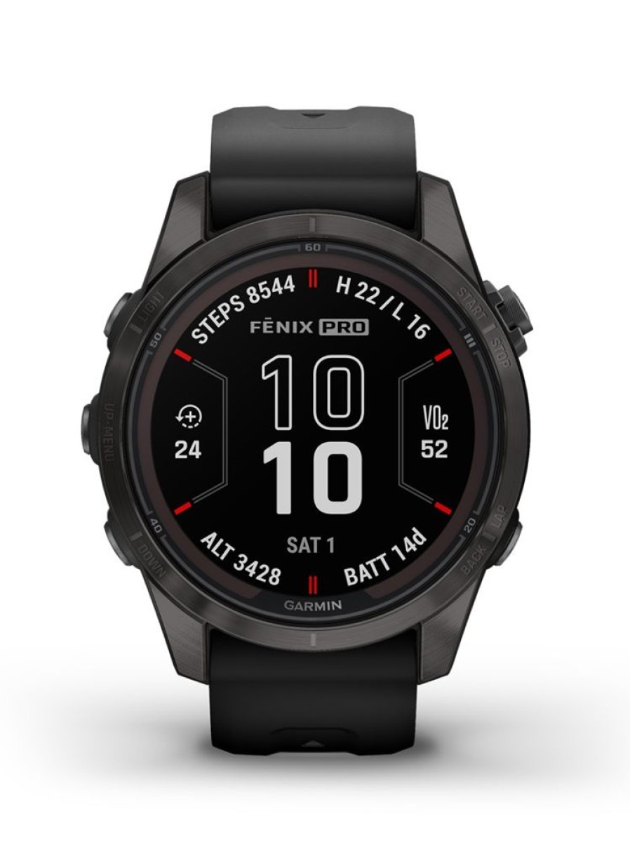 Horloges Garmin | Fenix 7S Pro Sapphire Solar 010-02776-11