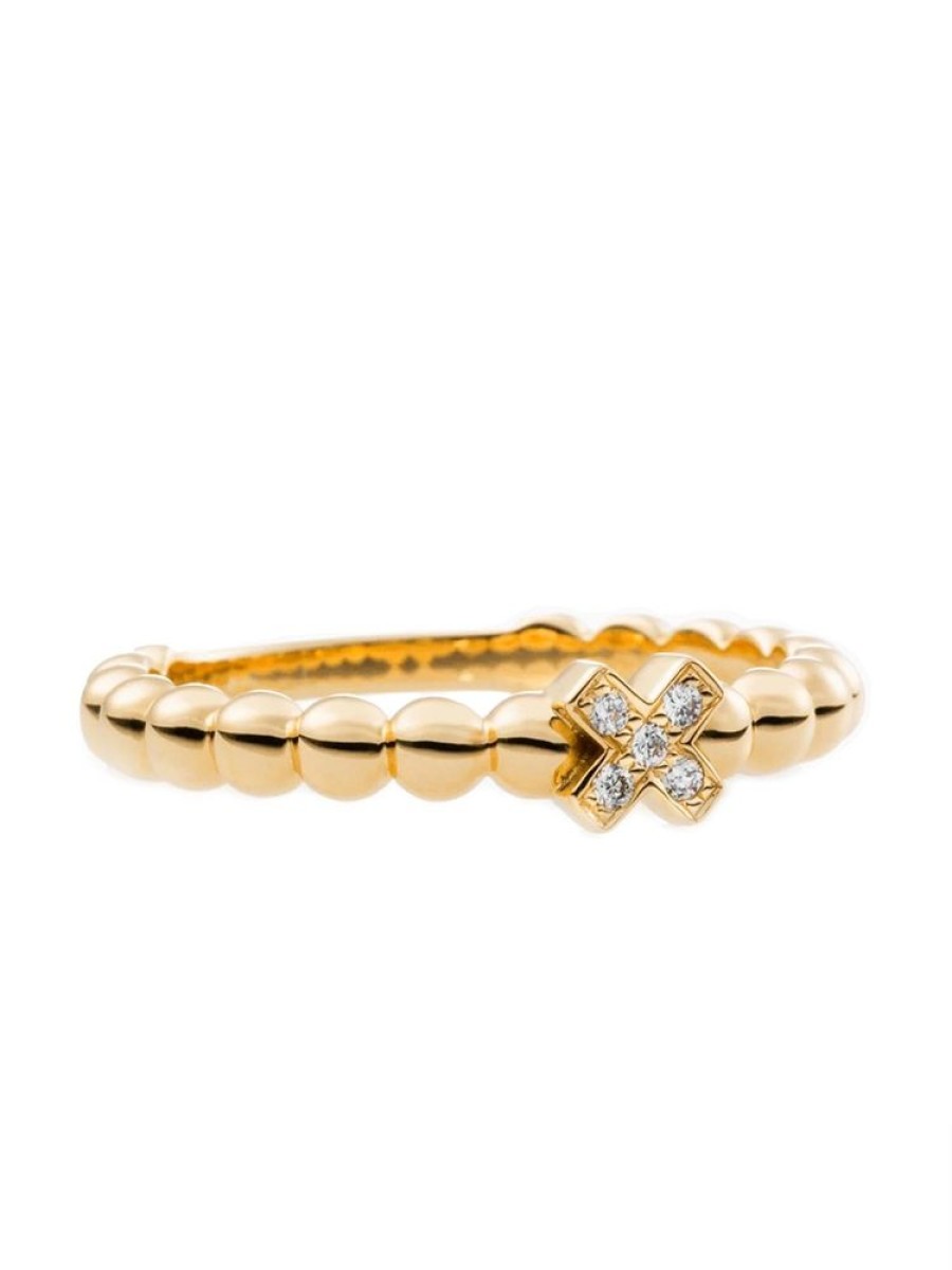 Sieraden BRON sieraden | Joy Ring Kusje Geelgoud 8Rg4746Br