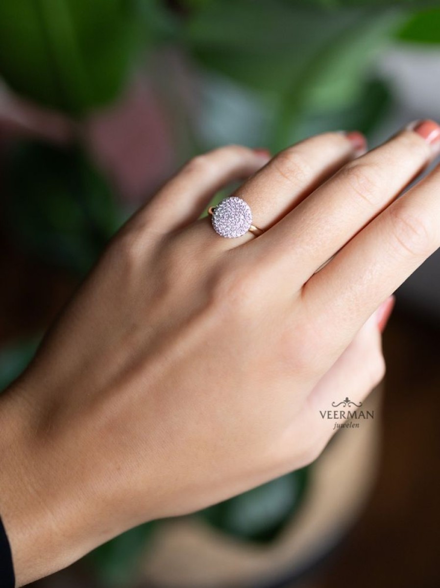 Sieraden Bigli | Mini Waves Ring 23R185Rwdia