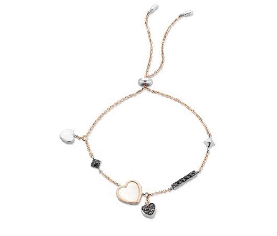 Sieraden Tirisi Moda | Tm2184(2P) - Armband Rose Goud