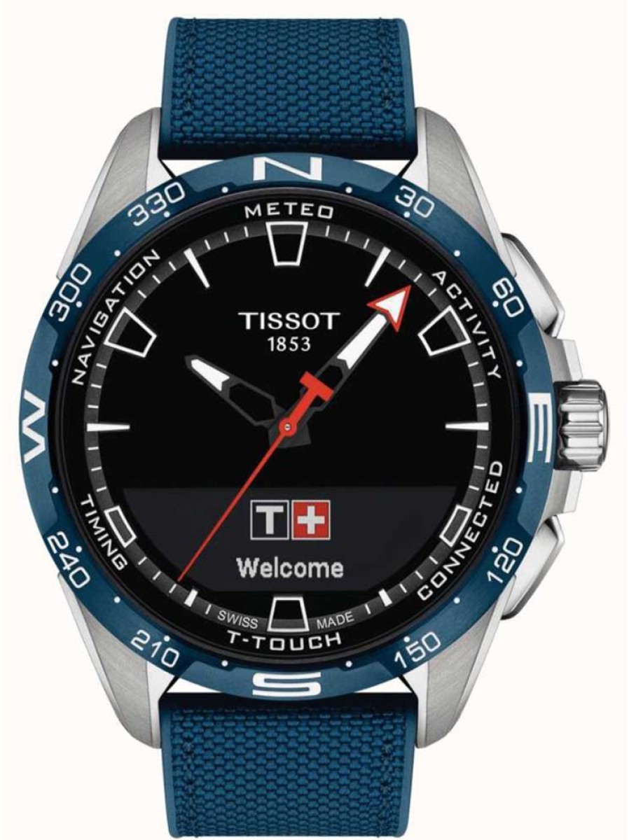 Horloges Tissot | T1214204705106 - T-Touch Connect Solar Titanium