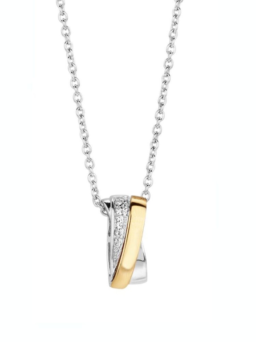 Sieraden Veerman Juwelen Collection | Collier Zilver Met Goud