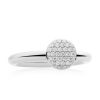 Sieraden BRON sieraden | Stardust Ring Witgoud Met Diamant 0,27Crt.