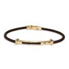 Sieraden Borsari | Stalen Armband Met Geelgoud Br-Et07Mty