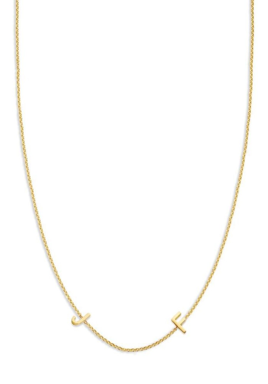 Sieraden Just Franky | Love Letter Necklace 2 Initials