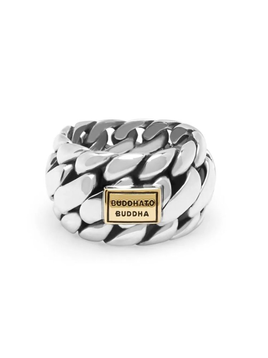 Sieraden Buddha To Buddha | Ben Limited Edition Silver Gold Ring