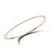 Sieraden Veerman Juwelen Collection | Rosegouden Bangle Met Briljant 0,53Crt