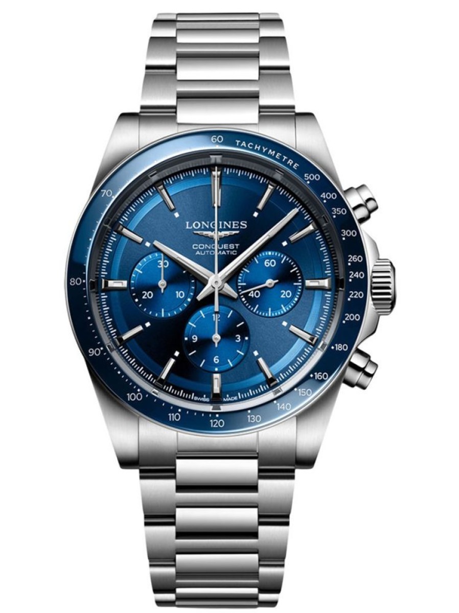 Horloges Longines | L3.835.4.92.6 Conquest 2023 Chronograph