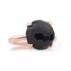 Sieraden BRON sieraden | Catch Ring Rosegoud Onyx