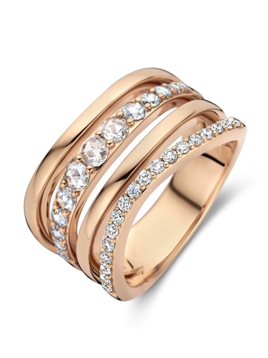 Sieraden Roos 1835 | Marie Collection Ring Met Diamanten 0,72Crt.