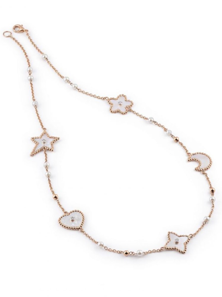 Sieraden Al Coro | Palladio Collier Parelmoer