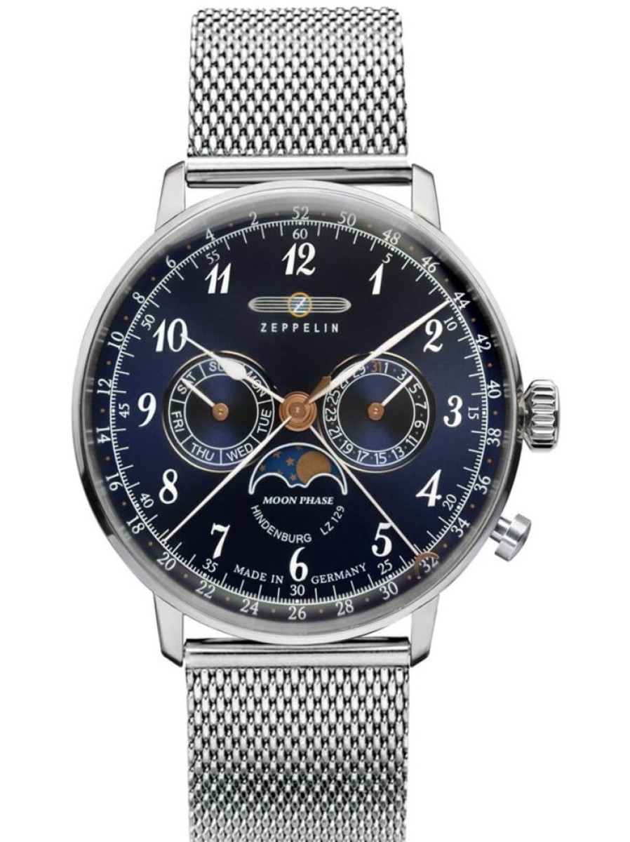 Horloges Zeppelin | 7036M-3 - Lz129 Hindenburg Moonphase