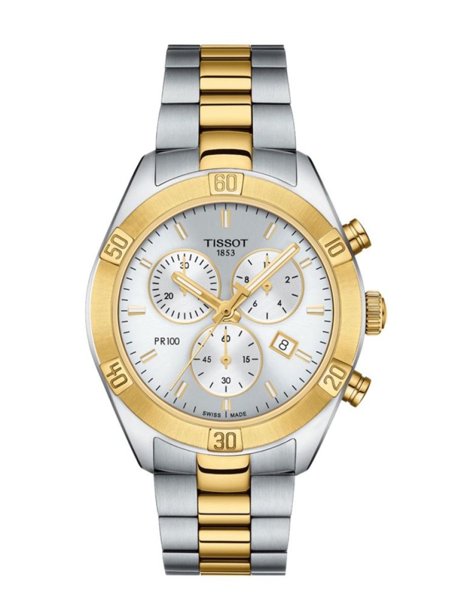 Horloges Tissot | T1019172203100 - Pr 100 Sport Chic Chronograph