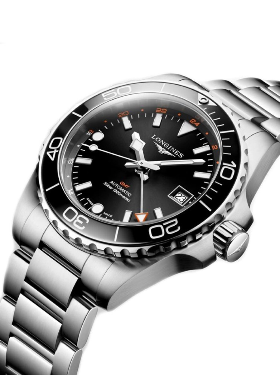 Horloges Longines | L3.790.4.56.6 - Hydroconquest Gmt