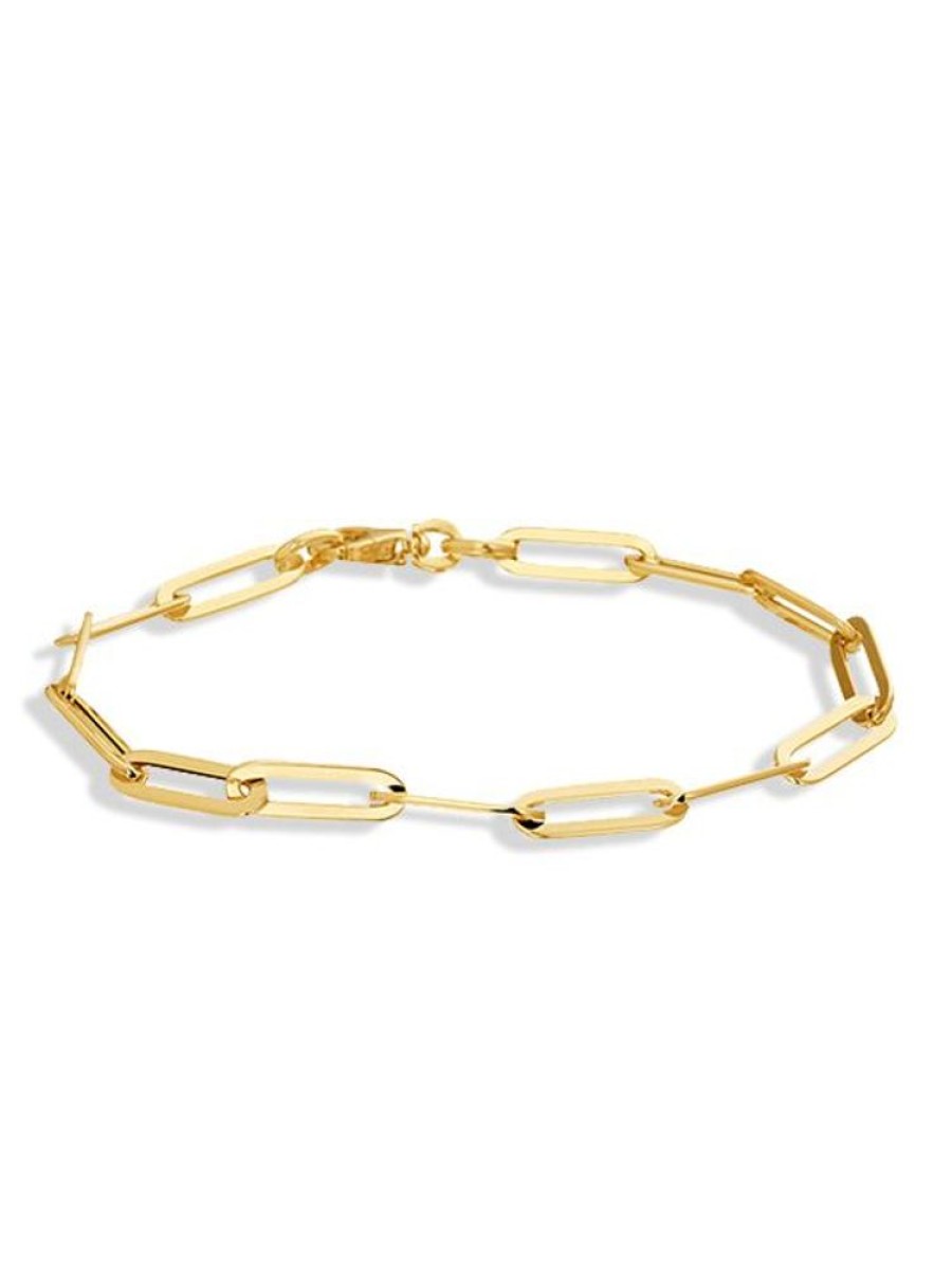 Sieraden Veerman Juwelen Collection | Gouden Schakelarmband