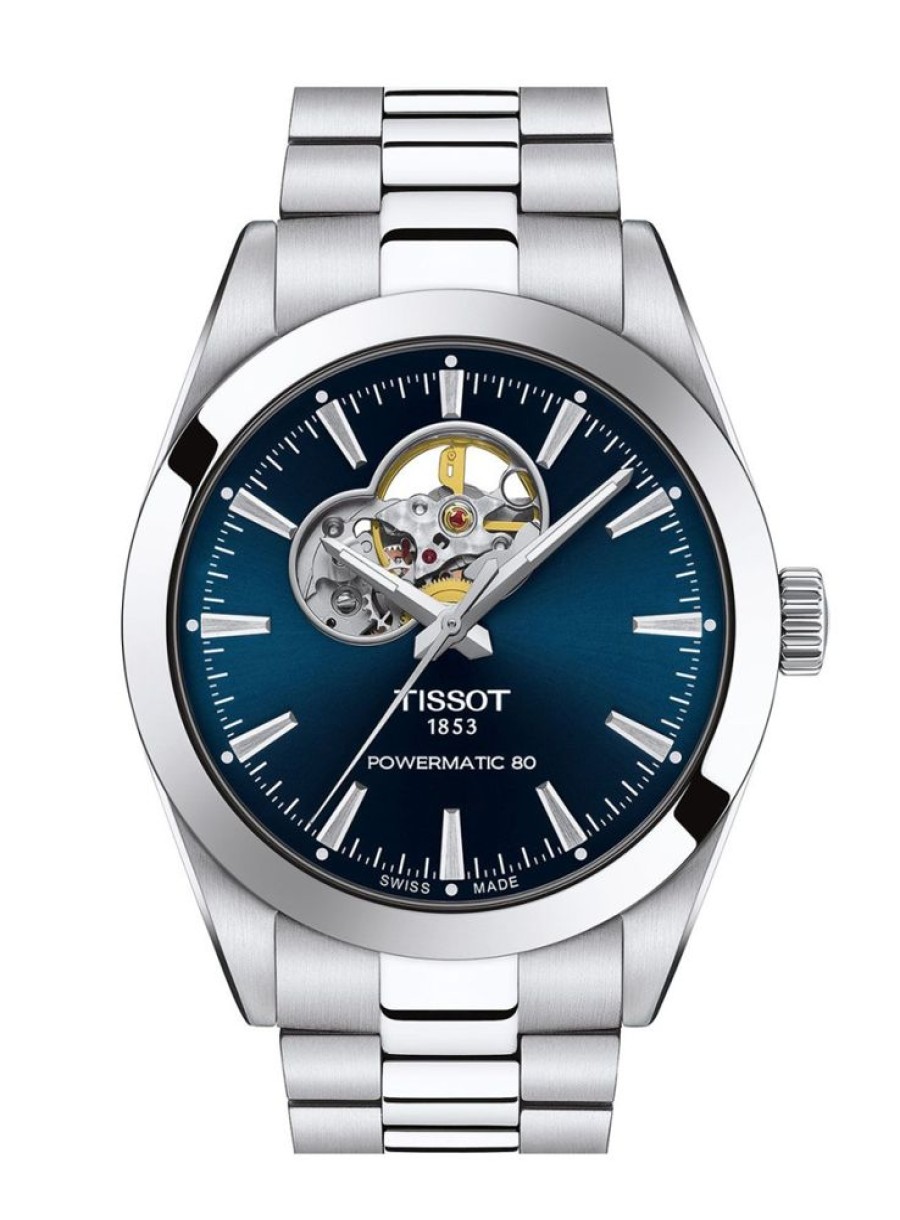 Horloges Tissot | T1274071104101 - Gentleman Powermatic 80 Open Heart