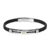 Sieraden Borsari | Stalen Armband Met Rosegoud Br-Sk04A