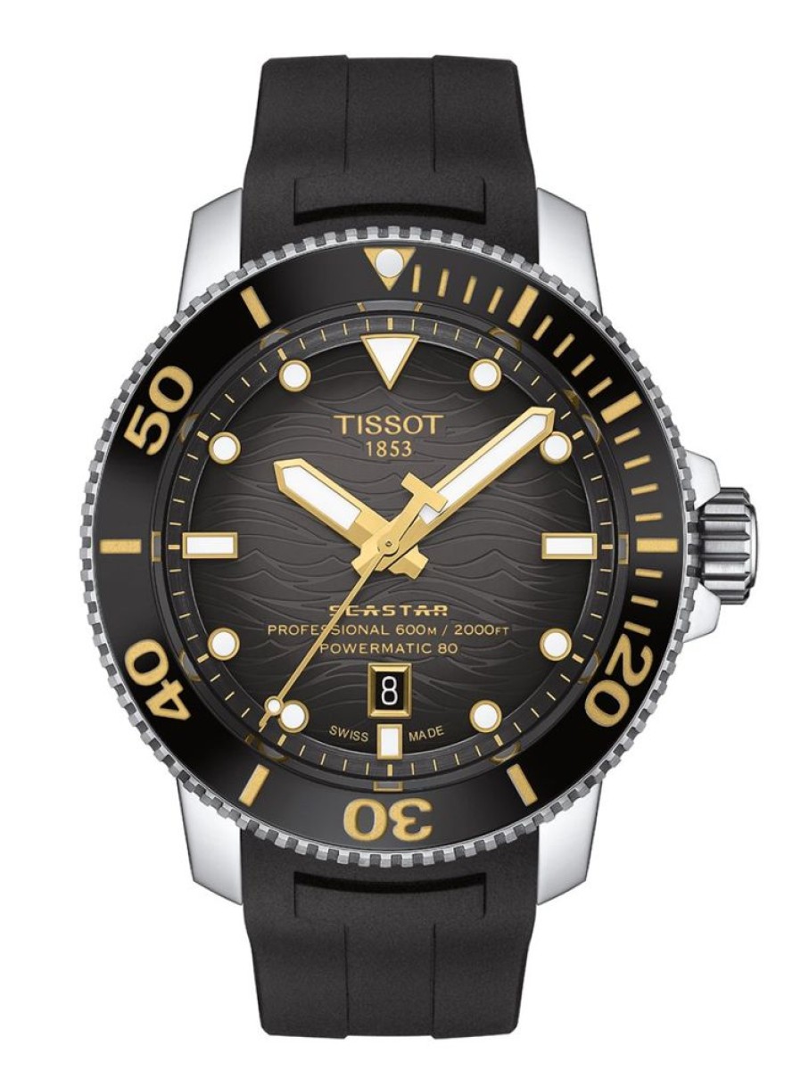 Horloges Tissot | T1206071744101 - Seastar 2000 Professional Powermatic 80