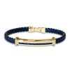 Sieraden Borsari | Stalen Armband Met Geelgoud Br-Or18Cty