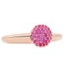 Sieraden BRON sieraden | Stardust Ring Met Roze Saffier