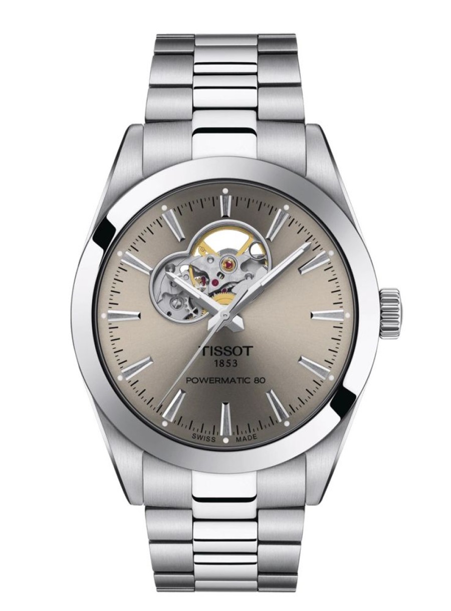 Horloges Tissot | T1274071108100 - Gentleman Powermatic 80 Open Heart