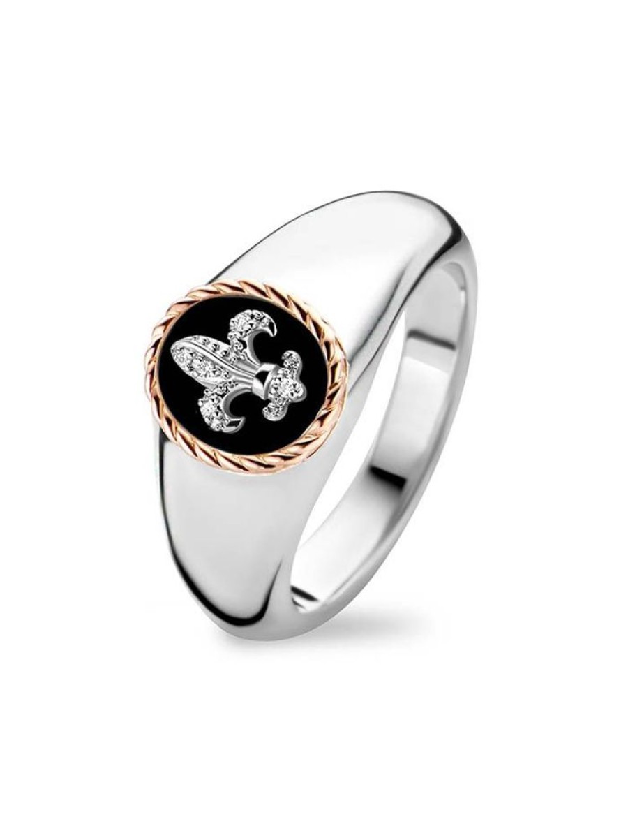 Sieraden Tirisi Moda | Tm1106On(2P) - Ring Fleur De Lis