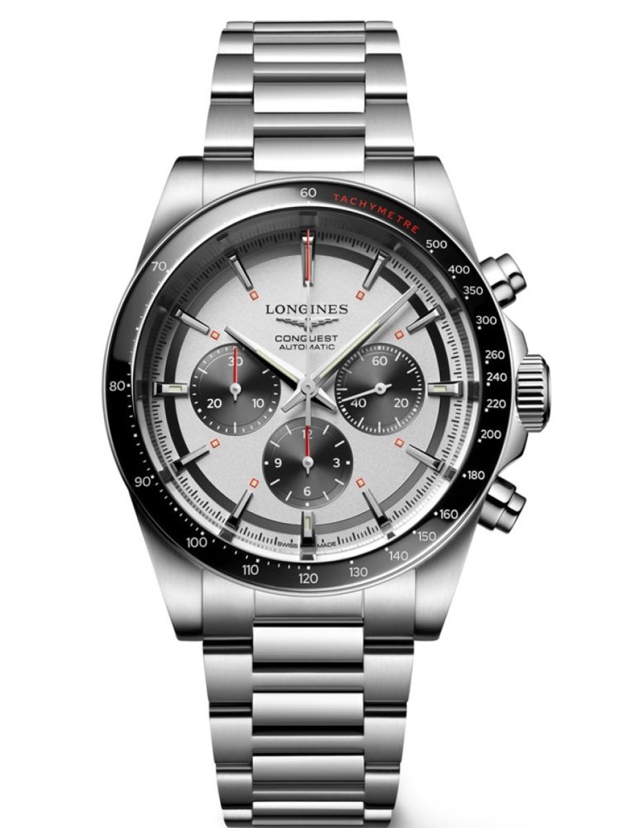 Horloges Longines | L3.835.4.72.6 Conquest 2023 Chronograph