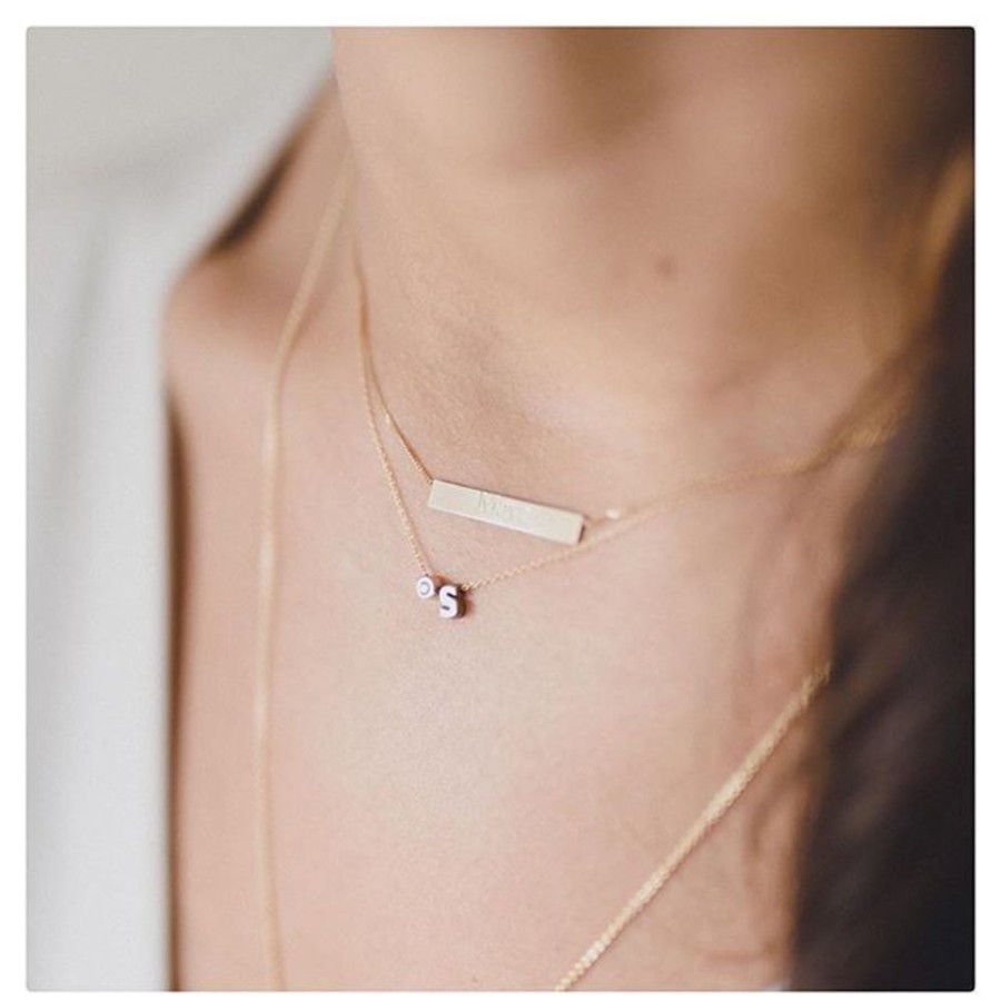 Sieraden Just Franky | Cube Bar Collier