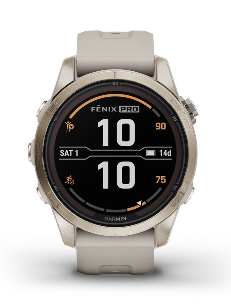 Horloges Garmin | Fenix 7S Pro Sapphire Solar 010-02776-15