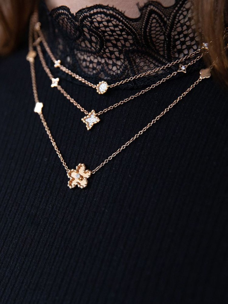 Sieraden Al Coro | Palladio Collier Met Diamant