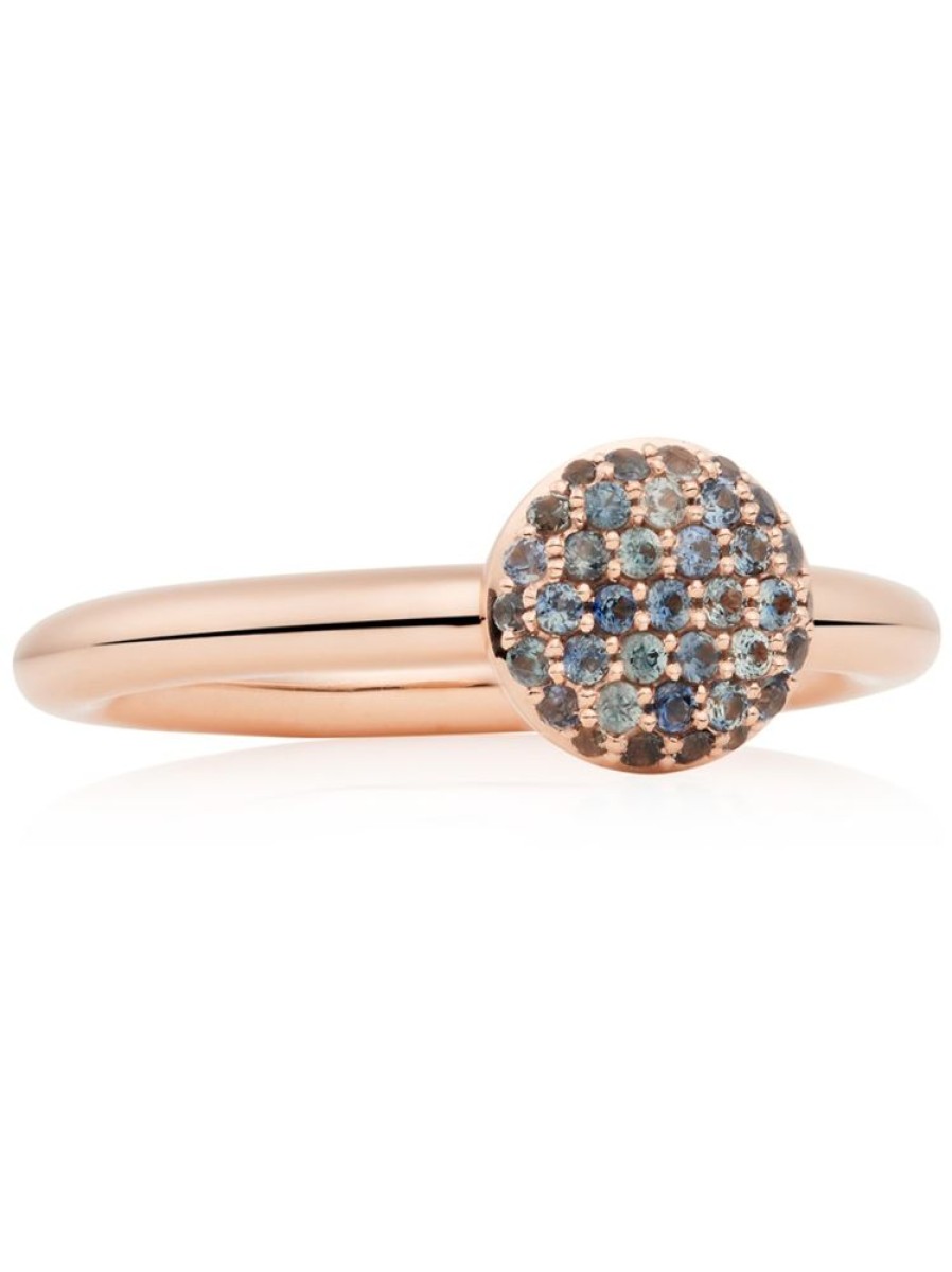 Sieraden BRON sieraden | Stardust Ring Met Nightblue Korund