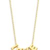 Sieraden Just Franky | Necklace 4 Capitals