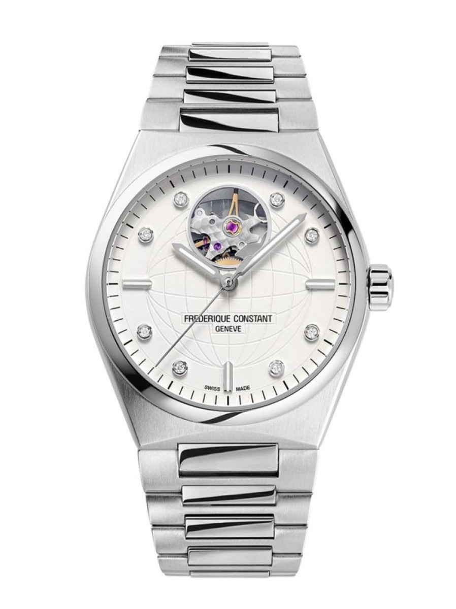 Horloges Frederique Constant | Fc-310Sd2Nh6B Highlife Ladies Heart Beat