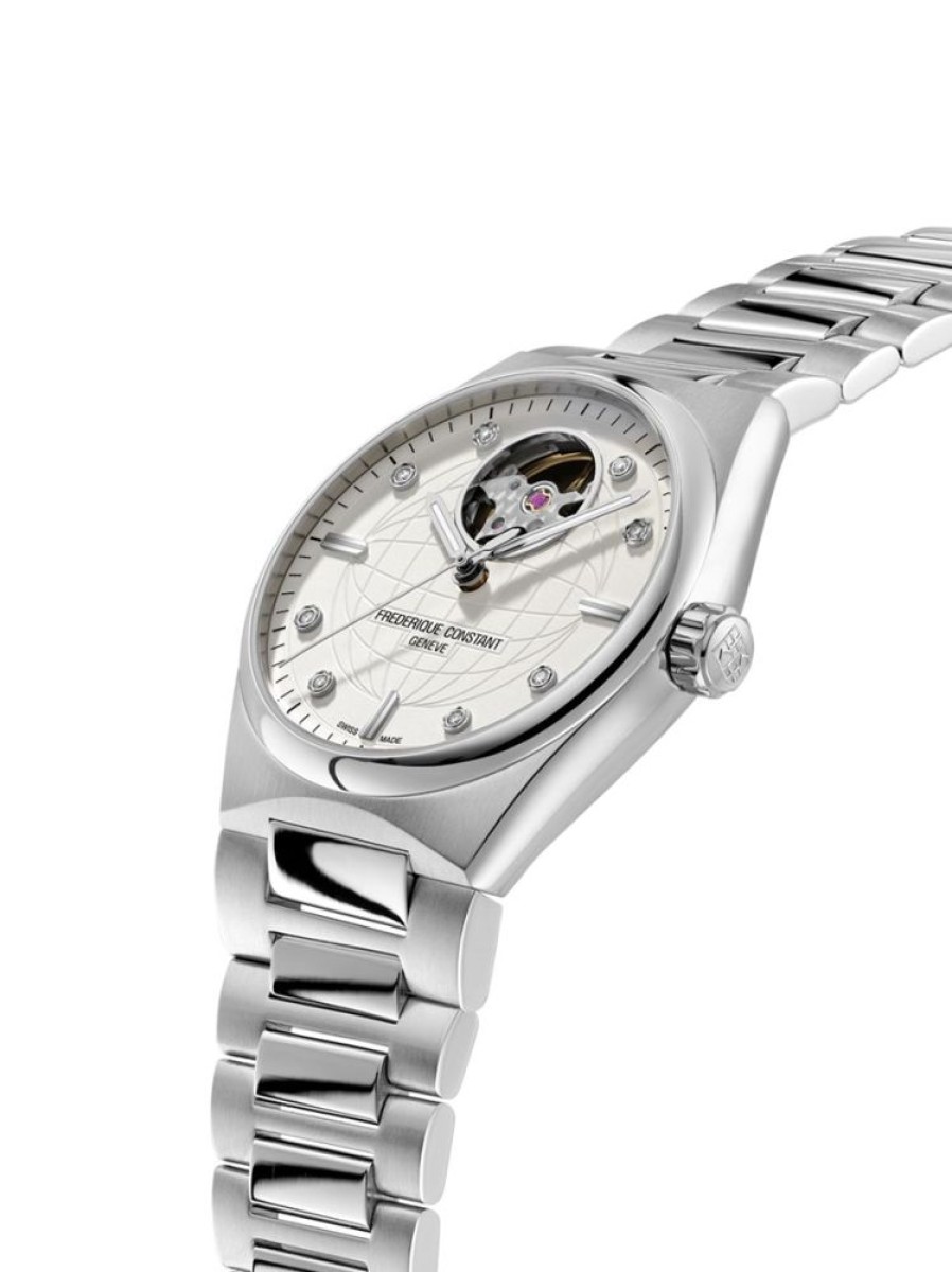 Horloges Frederique Constant | Fc-310Sd2Nh6B Highlife Ladies Heart Beat