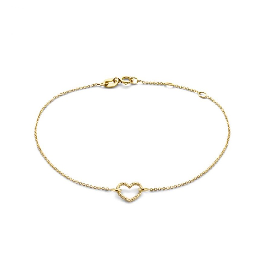 Sieraden Just Franky | Vintage Heart Armband