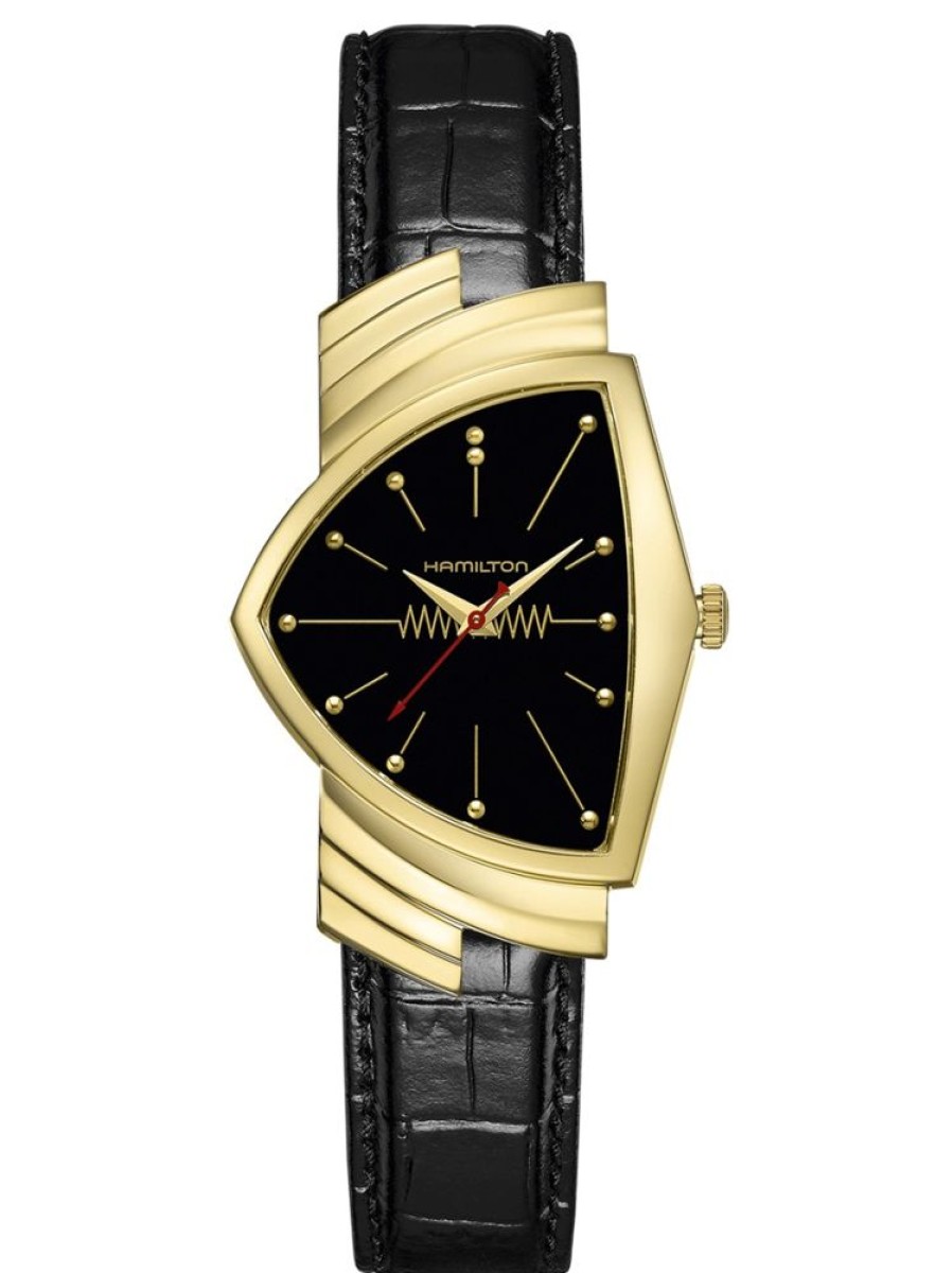 Horloges Hamilton | H24311730 Ventura Quartz Gold Limited Edition