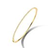 Sieraden Veerman Juwelen Collection | Geelgouden Bangle Met Briljant 0,53Crt.