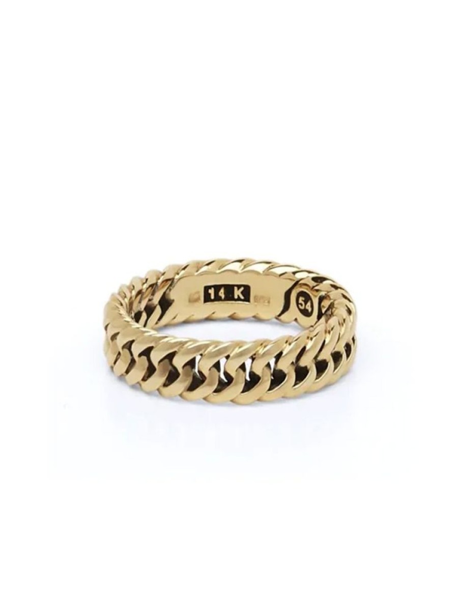 Sieraden Buddha To Buddha | Chain Gold Ring