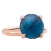 Sieraden BRON sieraden | Catch Ring Met London Blue Topaas 8Rr4783Tlr