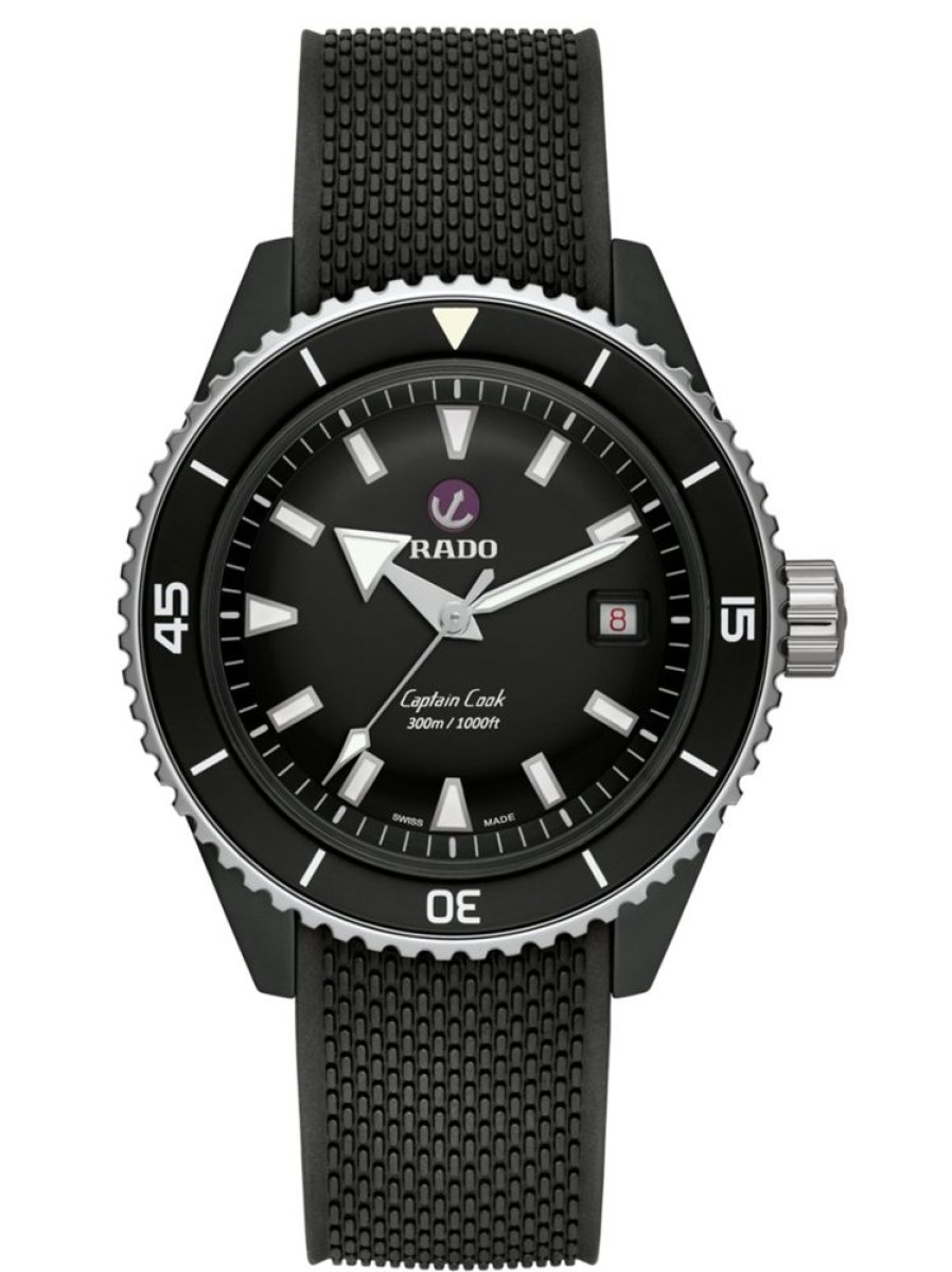 Horloges Rado | R32129158 - Captain Cook High-Tech Ceramic Diver