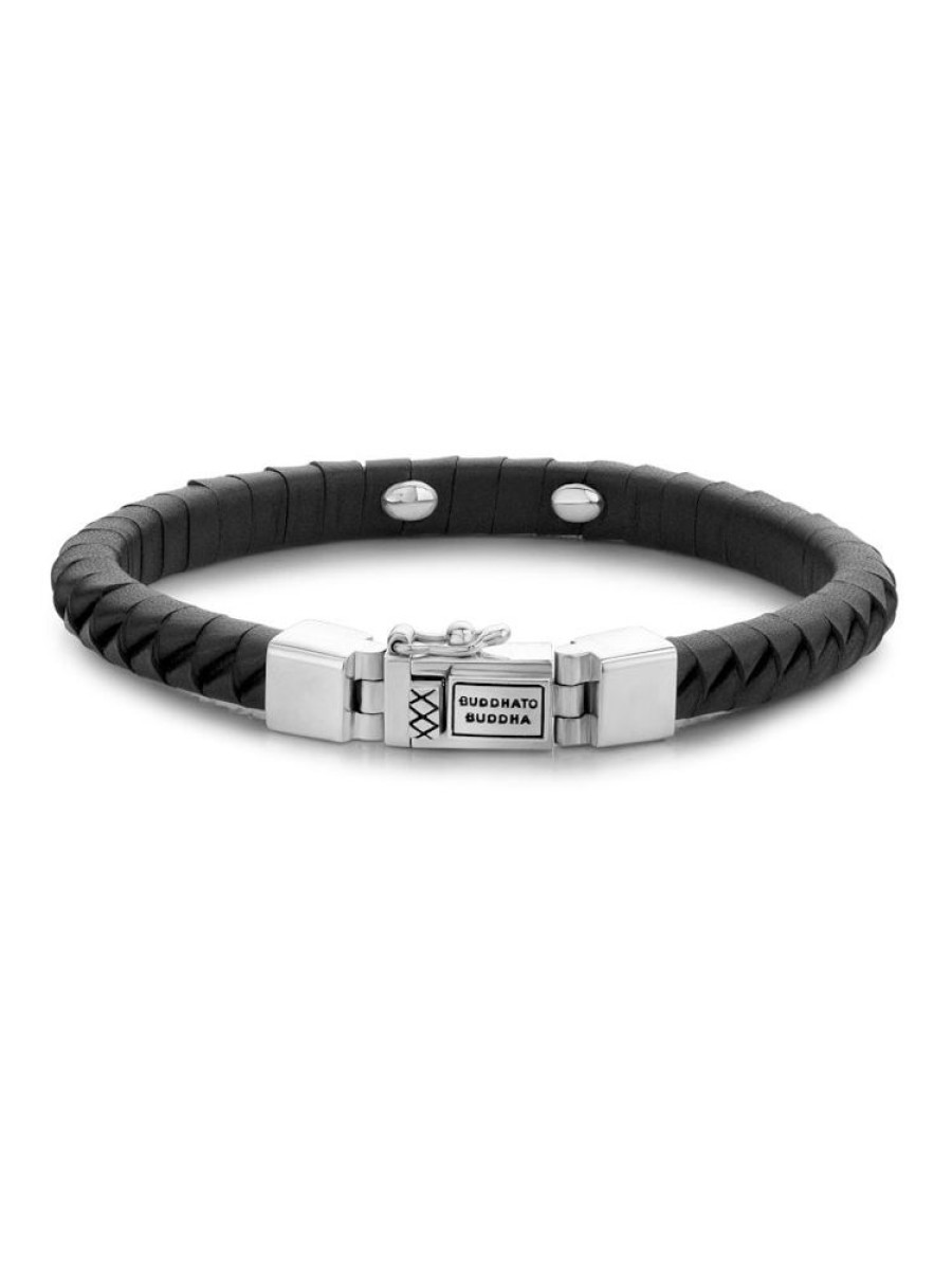 Sieraden Buddha To Buddha | Komang Small Leather Black