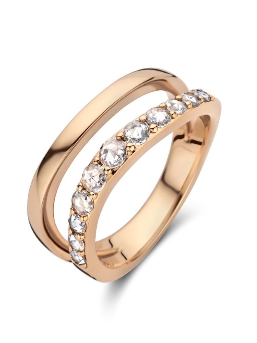 Sieraden Roos 1835 | Marie Collection Ring Met Diamanten 0,43Crt.