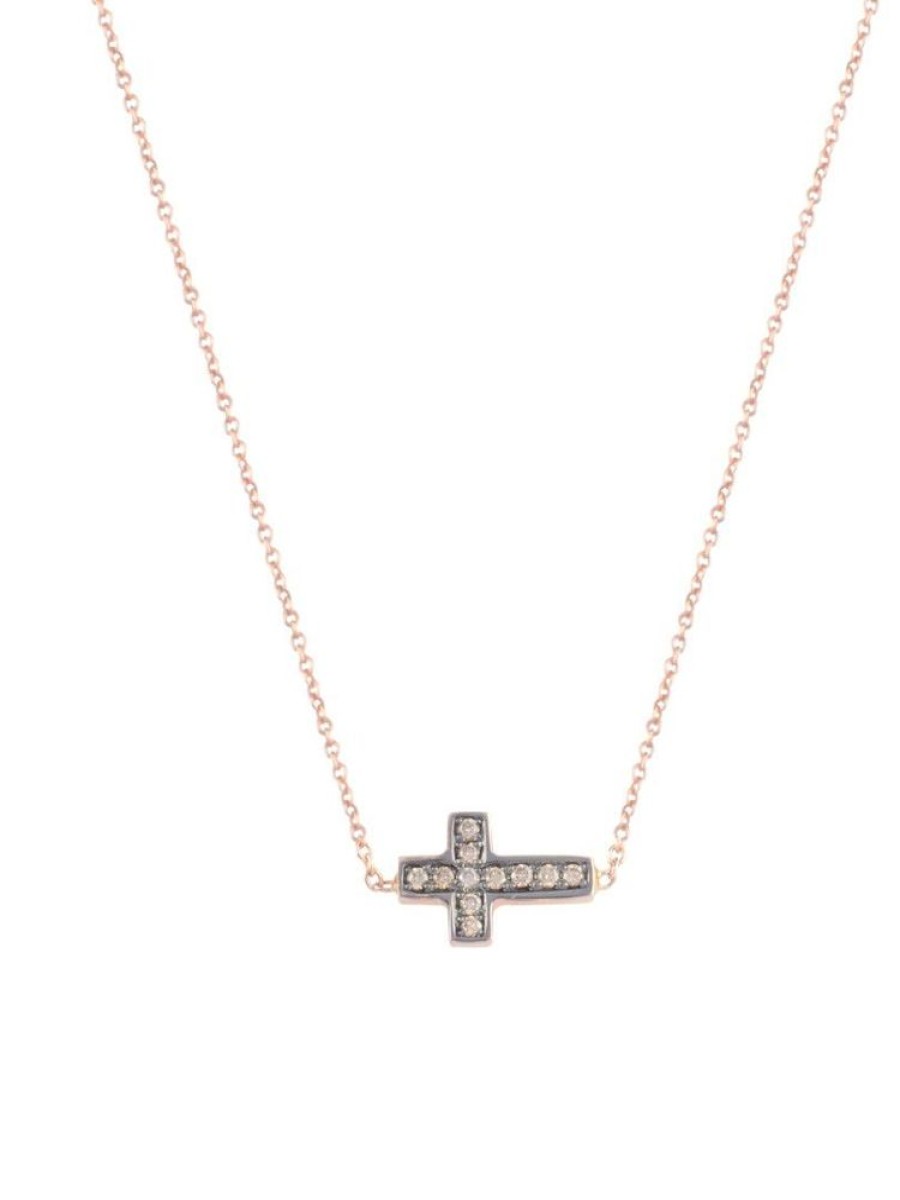 Sieraden Just Franky | Just Diamond Necklace Cross