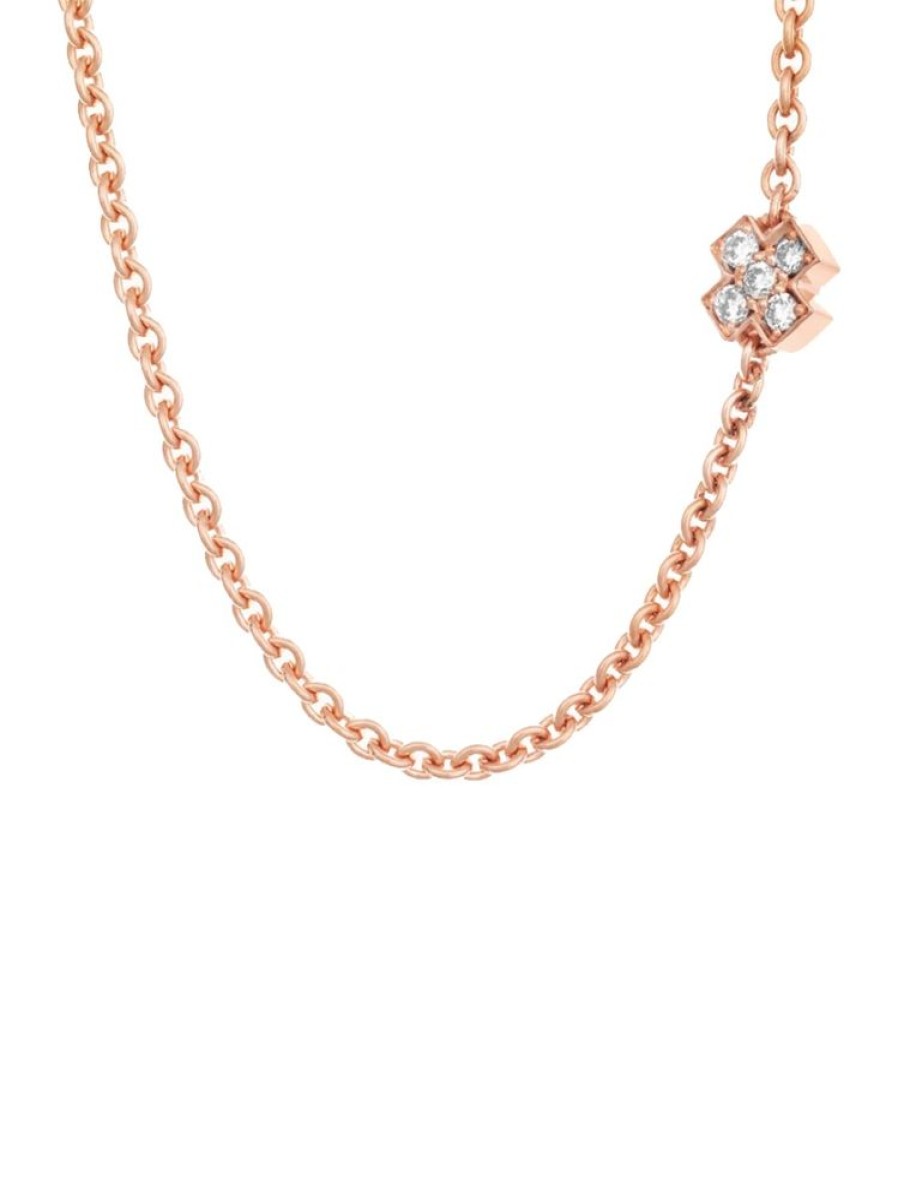 Sieraden BRON sieraden | Joy Collier Rosegoud 'Kusje'- 8Cr440145Br