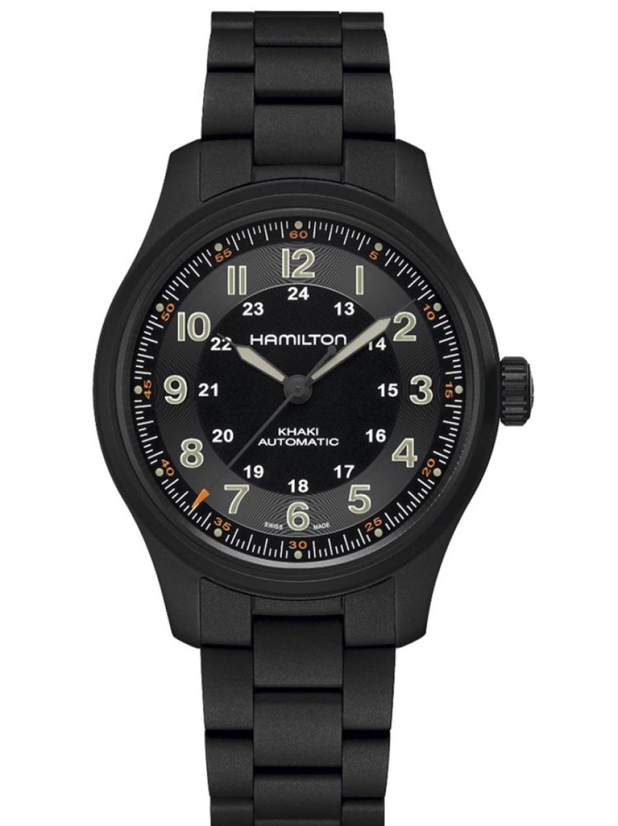 Horloges Hamilton | H70665130 Khaki Field Titanium 42Mm