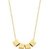 Sieraden Just Franky | Necklace 4 Cubes