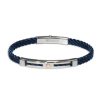 Sieraden Borsari | Stalen Armband Met Rosegoud Br-Sk18A