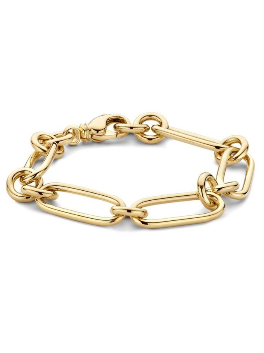 Sieraden Veerman Juwelen Collection | Geelgouden Closed-Forever Armband