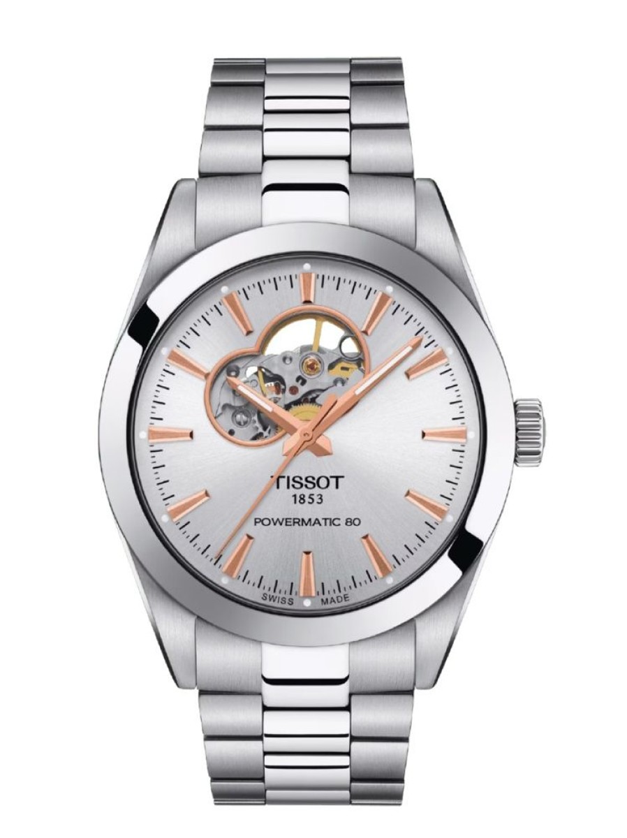 Horloges Tissot | T1274071103101 - Gentleman Powermatic 80 Open Heart