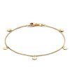 Sieraden Veerman Juwelen Collection | Geelgouden Armband Met Muntjes